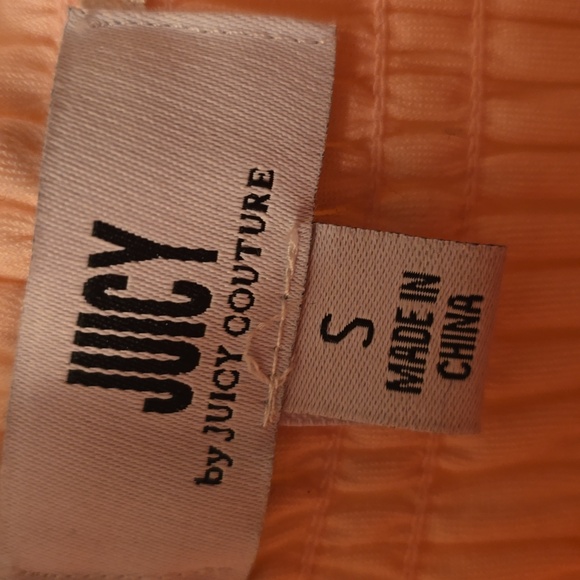 JUICY COUTURE WOMENS JUNIOR PINK VELVETEEN JUMP SUIT SIZE SMALL - Picture 6 of 14